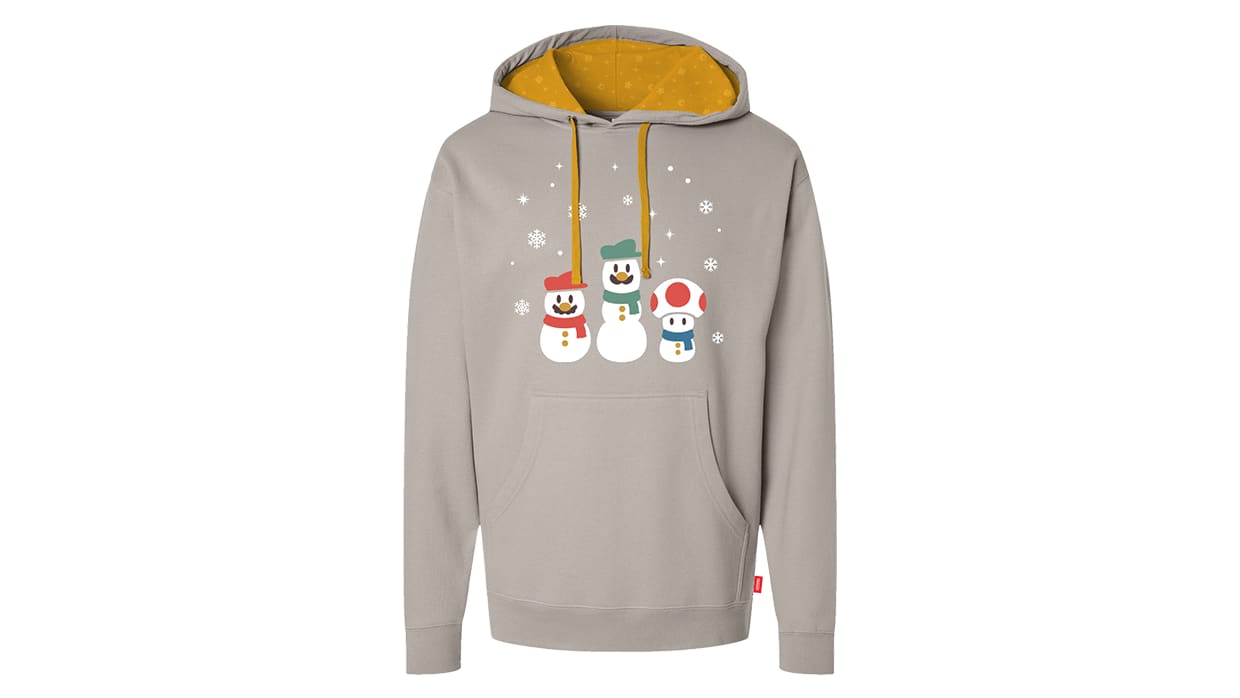 Super Mario™ - Wintery Hoodie - Nintendo Official Site